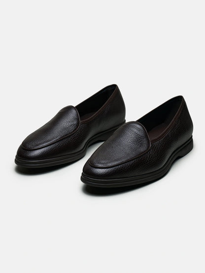The Belgian Loafer - Brown Deerskin